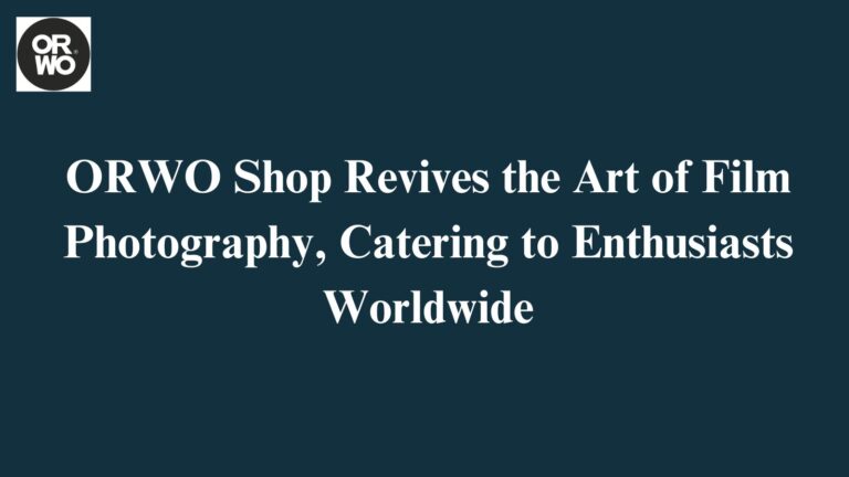 ORWO Shop Revives the Art of Film Photography, Catering to Enthusiasts Worldwide